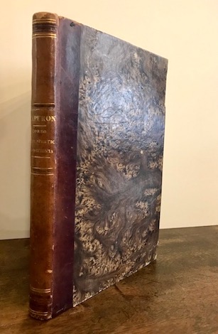 Joseph Capuron Corso teorico-pratico di ostetricia di F. Capuron. Traduzione italiana di Giuseppe Coen... 1838 Firenze Tipografia della Speranza a spese di Cesare Catellacci